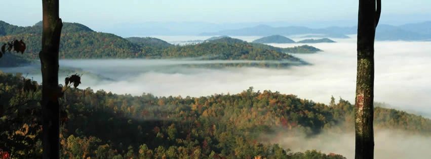 Mountain landscape featured on the Pinnacle 17 website page